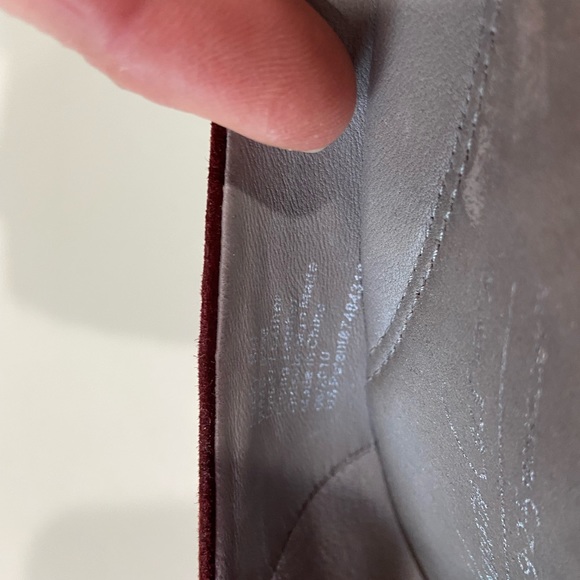 Size 8.5 leather/suede Kenneth Cole wedges - Picture 6 of 7